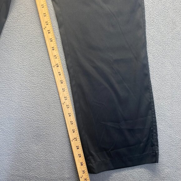 Nike Golf Tech Pants Mens 38x32 Black Dri Fit Straight Leg Preppy Classic - Picture 5 of 10